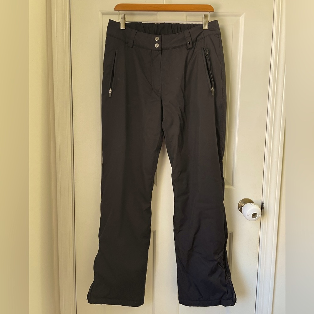 FERA Women’s Long Ski/Snow Pants Black, Size 12